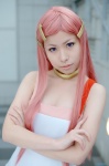 anemone choker cleavage cosplay dress eureka_seven hair_clips momose_riyu pink_hair rating:Safe score:0 user:nil!