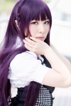 aji blouse cosplay inu_boku_secret_service jumper purple_eyes purple_hair shirakiin_ririchiyo tie twin_braids rating:Safe score:0 user:pixymisa