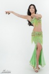 belly_dancer choe_yun-jeong finger_cymbals high_heels navel_piercing necklace rating:Safe score:0 user:mock