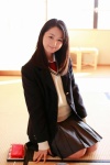 blazer blouse kneesocks koike_rina pleated_skirt school_uniform skirt sweater ys_web_500 rating:Safe score:0 user:nil!