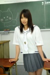 arimori_miyu pleated_skirt sailor_uniform school_uniform skirt tie tokyo-hot_e501 rating:Safe score:0 user:nil!