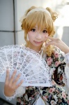 blonde_hair cosplay fan gown hairband marie_antoinette rose_of_versailles zero_inch rating:Safe score:3 user:nil!