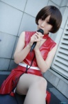 collar cosplay croptop default_costume meiko microphone miniskirt pantyhose raiko skirt vocaloid rating:Safe score:0 user:nil!
