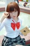 aku_no_hana blouse cosplay glasses nakamura_sawa namada pleated_skirt school_uniform skirt rating:Safe score:1 user:nil!