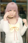 bell bow choker cosplay dress heterochromia k neko_(k) purple_hair yaya rating:Safe score:0 user:pixymisa