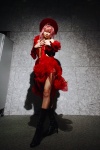 another_blood boots braids cosplay demonbane gown izaki_nokoru pink_hair ruffles rating:Safe score:1 user:nil!
