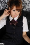 blouse fujisaki_yue miniskirt ponytail rq-star_402 skirt vest rating:Safe score:0 user:nil!