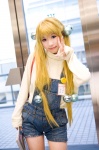 blonde_hair bookbag cosplay kodomo_no_jikan kokonoe_rin magazine overalls twintails zero_inch rating:Safe score:0 user:nil!