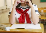 chocoball cosplay kamichu! megane_joshi sailor_uniform school_uniform shijou_mitsue rating:Safe score:0 user:nil!