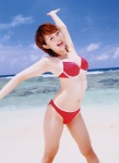 beach bikini cleavage iwasa_mayuko ocean swimsuit rating:Safe score:0 user:nil!