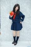 cosplay ichigo_100 kneesocks pleated_skirt sailor_uniform school_uniform skirt toujou_aya uta rating:Safe score:1 user:nil!