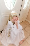 blonde_hair cosplay dress leozet_lag_ecliss shirayuki_himeno skirt tsukioi_no_toshi rating:Safe score:0 user:xkaras