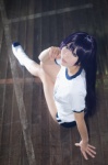 buruma cosplay gokou_ruri gym_uniform kneesocks mashiro_yuki moshimo_kuroneko_ga_ore_no_kanojo_dattara... ore_no_imouto_ga_konna_ni_kawaii_wake_ga_nai purple_hair shorts tshirt rating:Safe score:0 user:nil!