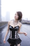 cleavage corset garter_belt microskirt ns_eyes_443 see-through shiratori_yuriko skirt thighhighs zettai_ryouiki rating:Safe score:5 user:nil!