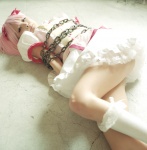 chains cosplay dress kaname_madoka keika kneehighs na-san pink_hair puella_magi_madoka_magica twintails rating:Safe score:0 user:nil!