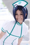 blue_hair cosplay dress gloves idolmaster idolmaster_million_live! miyuki_(iv) nurse nurse_cap nurse_uniform toyokawa_fuuka rating:Safe score:0 user:nil!