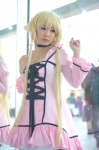blonde_hair chii_(chobits) chobits choker cosplay dress hiromichi rating:Safe score:0 user:nil!