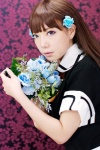 blouse cosplay crossover_tie flowers ibara ibara_kinuka zone-00 rating:Safe score:0 user:pixymisa
