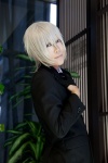 cosplay crossplay dress_shirt glove inu_boku_secret_service miketsukami_soushi minase_aki suit white_hair rating:Safe score:0 user:pixymisa