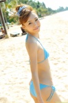 beach bikini dgc_1037 hairbun kishi_aino side-tie_bikini swimsuit rating:Safe score:1 user:nil!