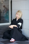 bleach blonde_hair cosplay kira_izuru momoneko_haru rating:Safe score:1 user:nil!