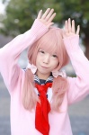cardigan cosplay minko pink_hair sailor_uniform school_uniform tagme_character tagme_series twintails rating:Safe score:0 user:nil!