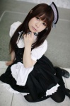 apron beret blouse corset cosplay maid maid_in_angels maid_uniform mashiyu_ichigo miniskirt skirt thighhighs rating:Safe score:1 user:nil!
