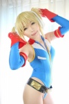 blonde_hair bodysuit cosplay gundam gundam_0079_card_builder higurashi_rin reiko_holinger twintails rating:Safe score:1 user:nil!