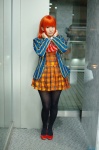 blazer blouse cosplay jumper nana_(iv) orange_hair pantyhose tagme_character tagme_series rating:Safe score:6 user:nil!