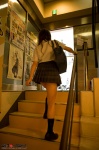 blouse bookbag costume girlz_high karen kneesocks pleated_skirt school_uniform side-b_031 skirt rating:Safe score:0 user:nil!