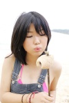 beach bikini_top food kijima_noriko ocean overalls swimsuit rating:Safe score:0 user:nil!