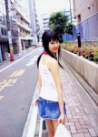 denim hamada_shouko lolita_race_queen miniskirt shopping_bag skirt tank_top rating:Safe score:0 user:nil!