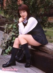 blouse bookbag costume kneesocks miniskirt pleated_skirt school_uniform skirt tokito_ami vest rating:Safe score:0 user:nil!