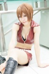 boots bra cleavage cosplay croptop haruki_(iii) meiko miniskirt pantyhose sheer_legwear skirt vocaloid rating:Safe score:0 user:pixymisa