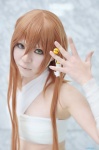 bandages cosplay orange_hair sarashi seien tagme_character tagme_series rating:Safe score:0 user:nil!