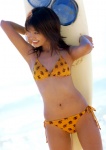 beach bikini hasebe_yuu i_<3_yu ocean side-tie_bikini surfboard swimsuit rating:Safe score:1 user:nil!