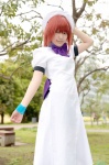 beret cosplay dress higurashi_no_naku_koro_ni minatsuki_naru red_hair ryuuguu_rena thighhighs rating:Safe score:0 user:nil!