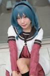 blue_hair cosplay dress furutani_himawari hairband jacket kneesocks pantyhose sheer_legwear twin_braids yae_maiko yellow_eyes yuruyuri rating:Safe score:0 user:pixymisa