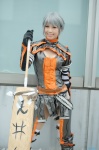chaps cosplay gloves jacket monster_hunter silver_hair tagme_character thighhighs yata rating:Safe score:0 user:nil!