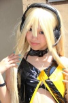 blonde_hair blouse blue_eyes choker cosplay gomamama headset lily_(vocaloid) vocaloid zettai_ryouiki rating:Safe score:0 user:pixymisa