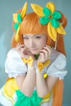 bow caramel_eyes choker cosplay cuffs cure_rosetta doki_doki!_precure dress hairbows kishigami_hana orange_hair pretty_cure twintails yotsuba_alice rating:Safe score:0 user:pixymisa