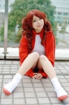 asahina_mikuru buruma cosplay gym_uniform hiyori jacket pantyhose red_hair shorts socks suzumiya_haruhi_no_yuuutsu tshirt rating:Safe score:1 user:nil!