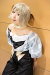 blonde_hair blouse choker cosplay crossplay hairbow kisaragi_ren meiji_homare mouse_ears round trick_or_alice trousers rating:Safe score:0 user:pixymisa