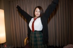 blouse cardigan costume girlz_high misaki_(iii) pleated_skirt school_uniform skirt tie rating:Safe score:0 user:nil!