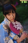 fan genjoshi_summer_special_2009 minami_yui ponytail yukata rating:Safe score:0 user:nil!