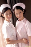 dgc_0888 dress kogawa_eri kogawa_mari nurse nurse_cap nurse_uniform stethoscope rating:Safe score:0 user:nil!