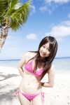 beach bikini cleavage kobayashi_kana ocean side-tie_bikini swimsuit welcome_to_paradise rating:Safe score:1 user:nil!