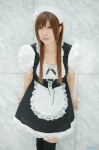 apron blouse cosplay hairband jumper maid maid_uniform narihara_riku original thighhighs zettai_ryouiki rating:Safe score:0 user:nil!