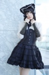 blouse bonnet corset cosplay miniskirt original pantyhose sheer_legwear skirt tamago rating:Safe score:0 user:nil!