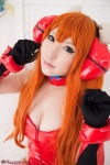 bodysuit choker cleavage cosplay elbow_gloves gloves hair_pods neon_genesis_evangelion red_hair red_solitude_type_two saku soryu_asuka_langley twintails rating:Safe score:0 user:nil!